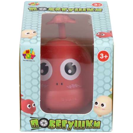 Заводная игрушка для малышей 1TOY Побегушки Черепаха с детенышем инерционная розовый панцирь