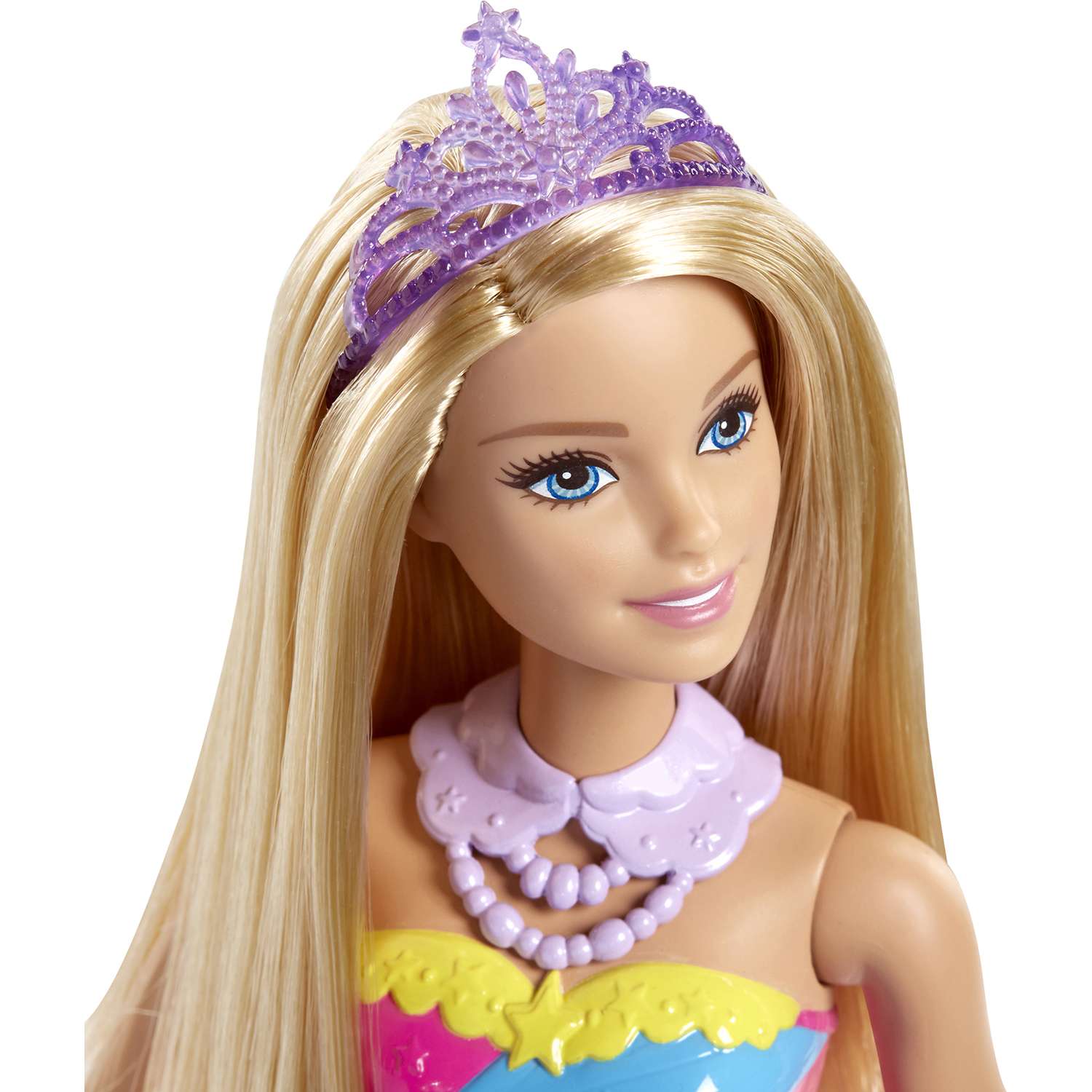 Кукла Barbie Принцесса и радужные качели FJD06 - фото 5