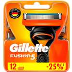 Сменные кассеты GILLETTE Fusion5-12