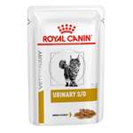 Корм для кошек ROYAL CANIN Veterinary Diet Urinary S/O Лечение и профилактика МКБ кусочки в соусе 85г