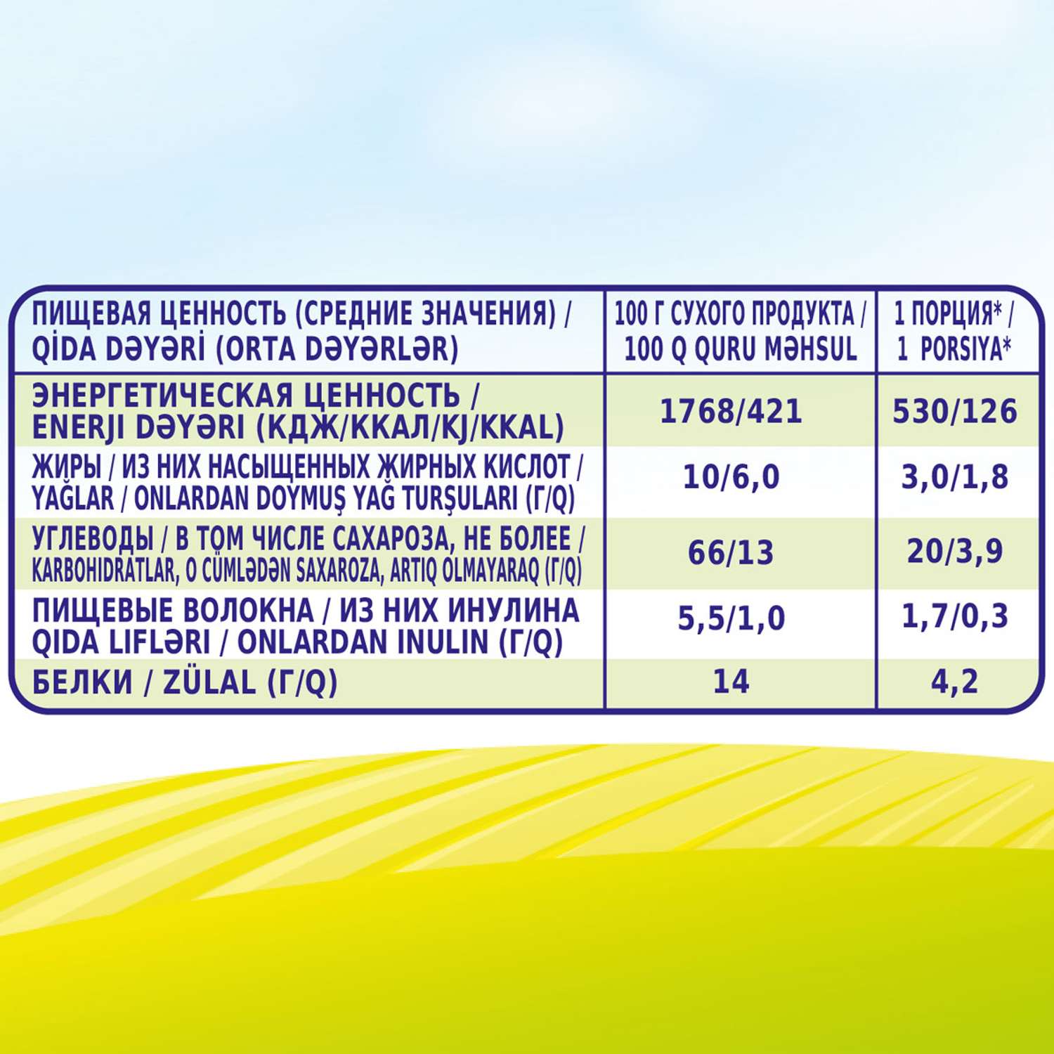 Каша молочная Bebi Premium 7 злаков черника 200г с 6месяцев - фото 4