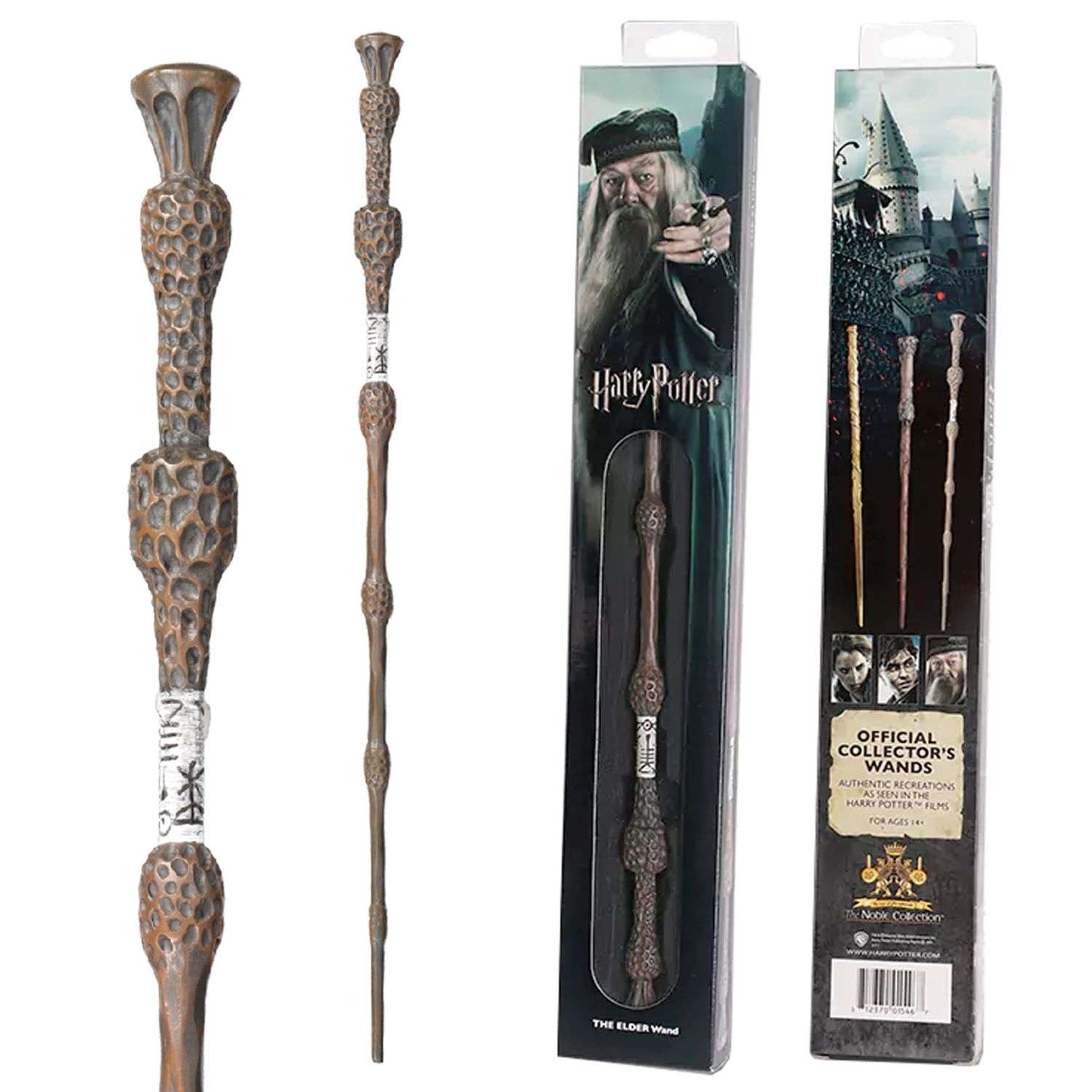 Волшебная палочка Harry Potter Альбус Дамблдор 40 см - premium series - фото 3
