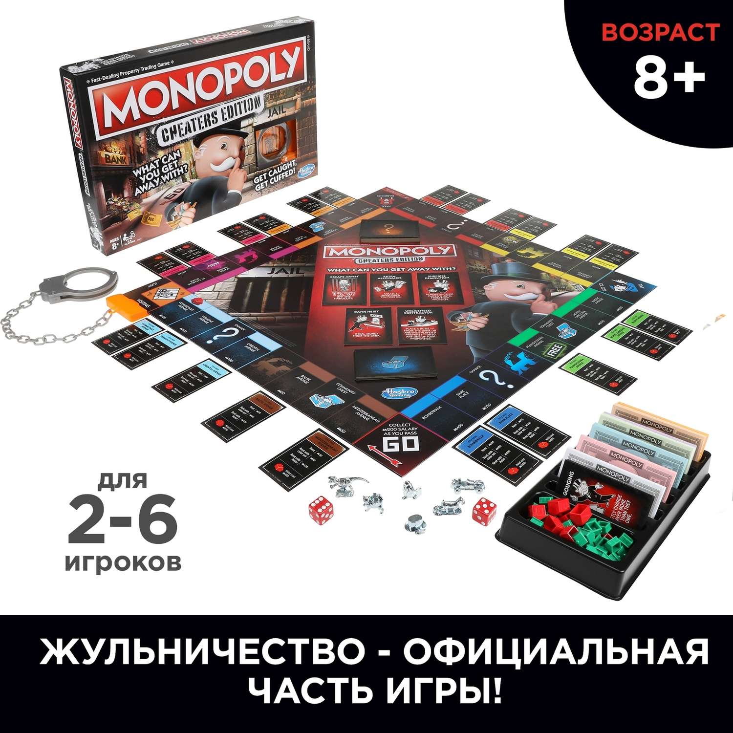 Игра настольная Monopoly Большая афера E1871121 - фото 12