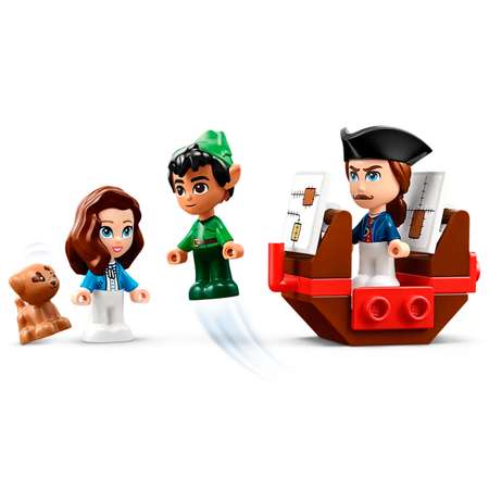 Конструктор детский LEGO Princess Книга приключений Питера Пена и Венди 43220