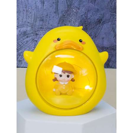 Ночник iLikeGift Baby duck yellow