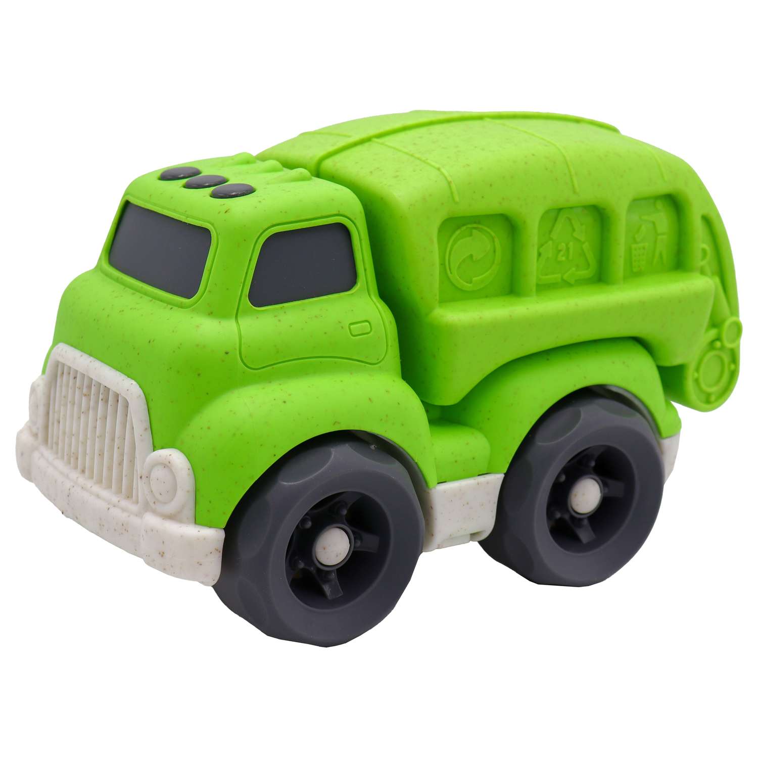 Игрушка Funky Toys Эко-машинка городская тех.Зеленая 18 см FT0278084 - фото 1