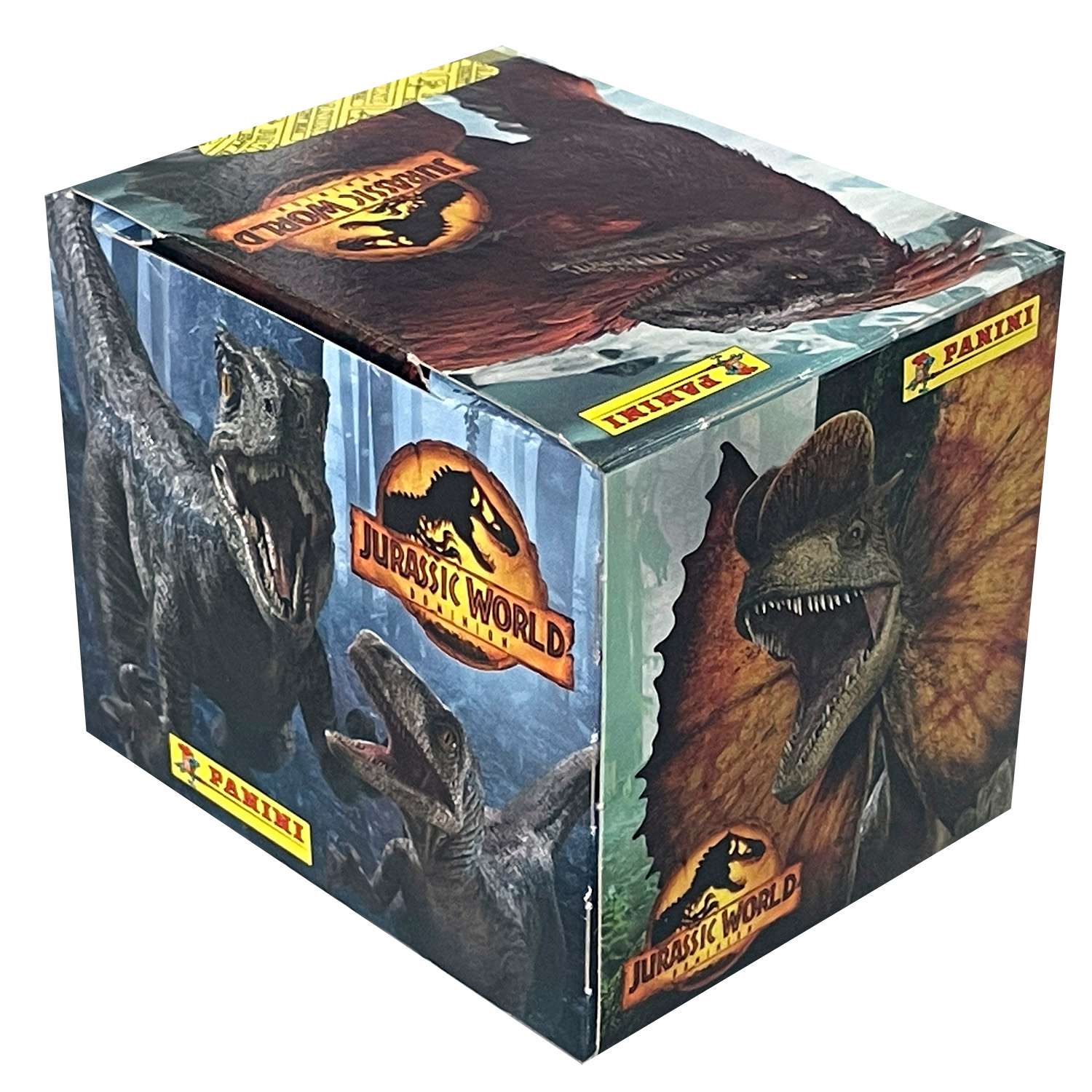 Бокс с наклейками Panini Мир Юрского периода Jurassic World Movie 50 пакетиков в боксе - фото 2
