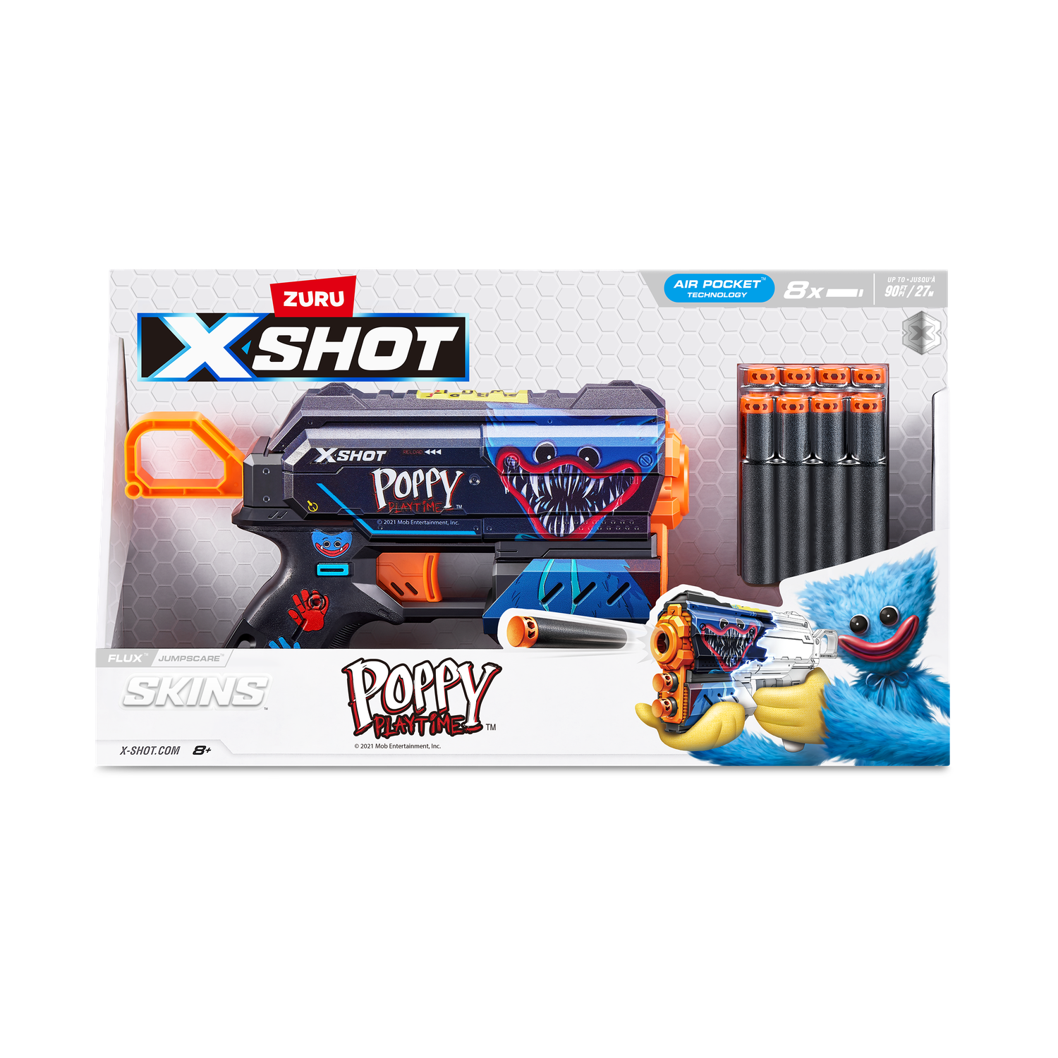 Набор игровой X-Shot Skins Flux Poppy Playtime в ассортименте 36649 - фото 11