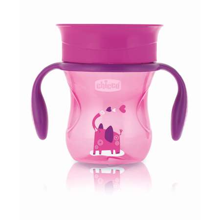 Поильник Chicco Perfect Cup для детей от 1 года розовый