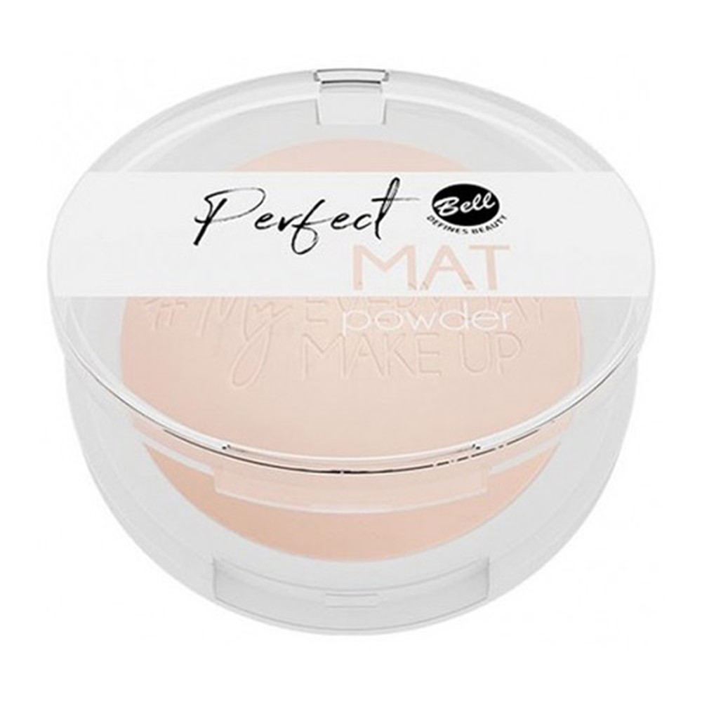 Пудра Bell компактная Perfect mat powder тон 01 фиксирующая и матирующая - фото 2