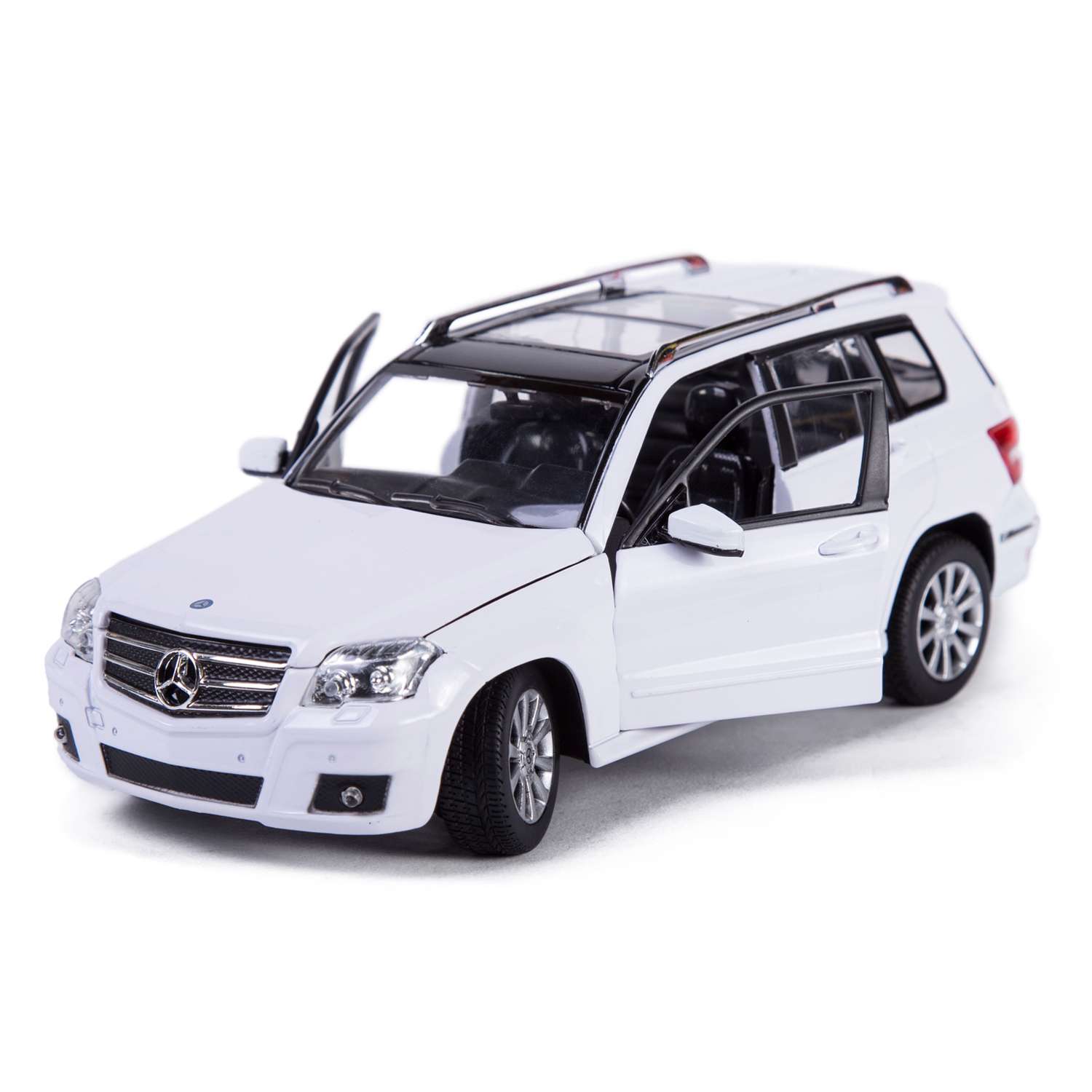 Машинка Rastar Mercedes GLK-CLASS 1:24 Белая 34000 - фото 2