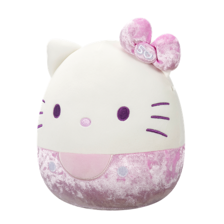 Игрушка мягкая Squishmallows Сиреневая китти