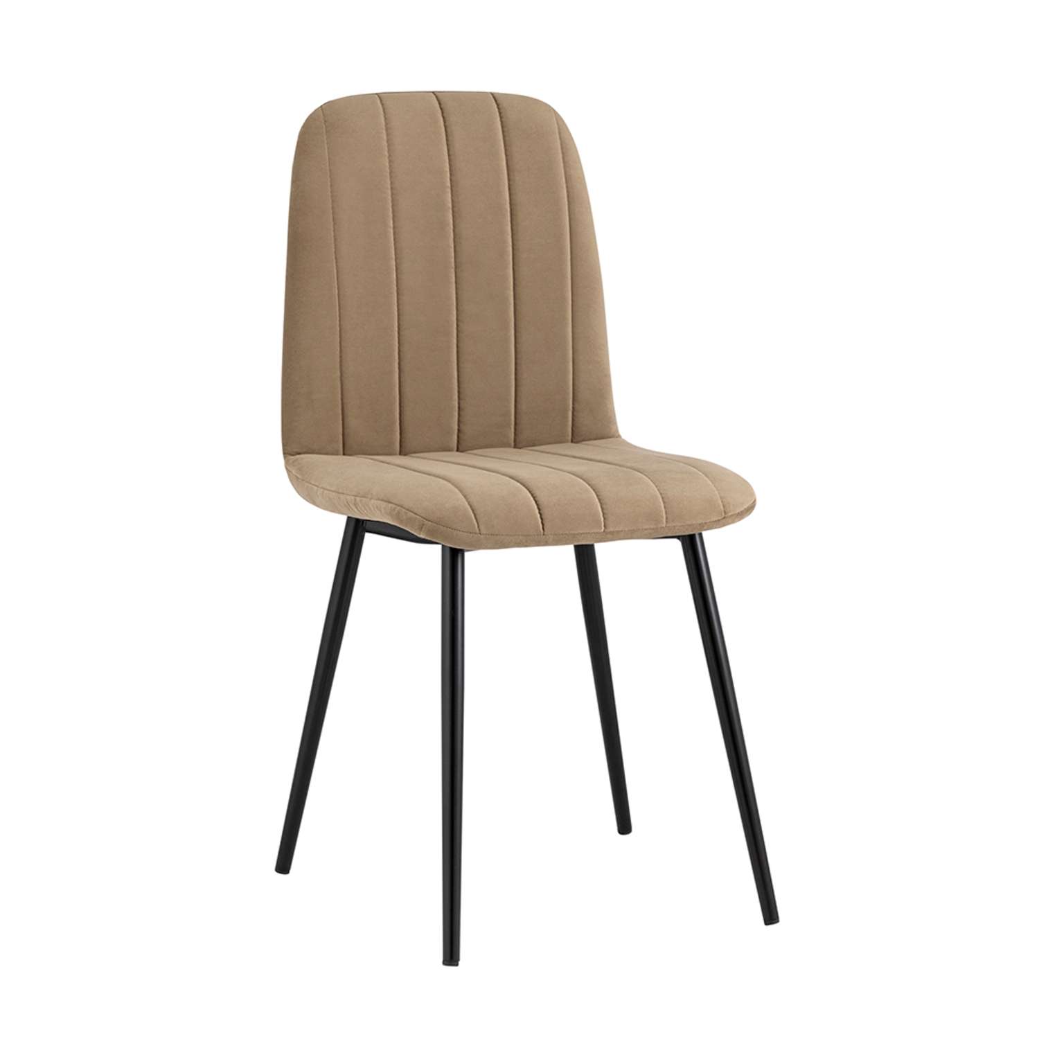 Комплект стульев Фабрикант 4 шт Easy велюр капучино - фото 4