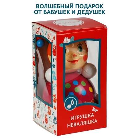 Игрушка Котовские неваляшки неваляшка Скоморох