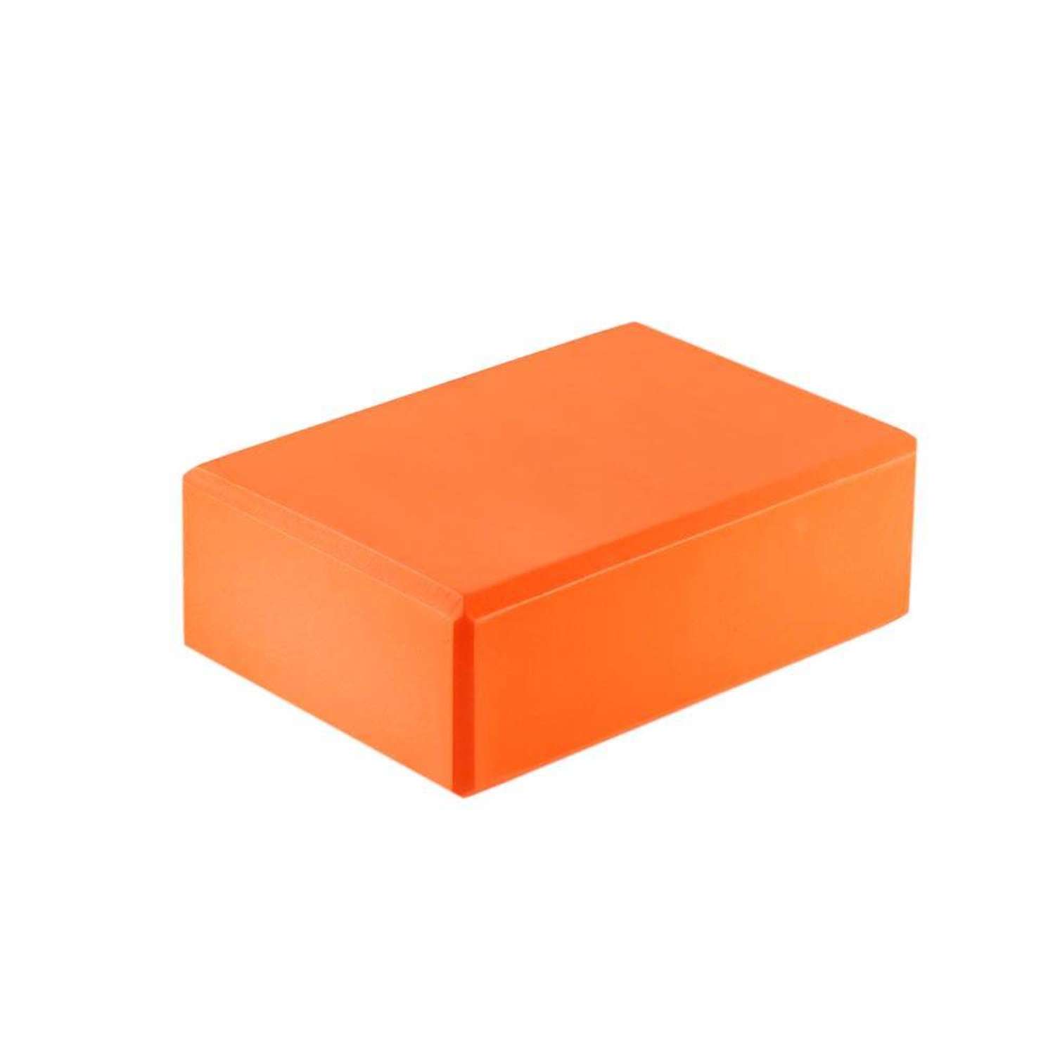 Блок для йоги Body Form BF-YB02 оранжевый - фото 1
