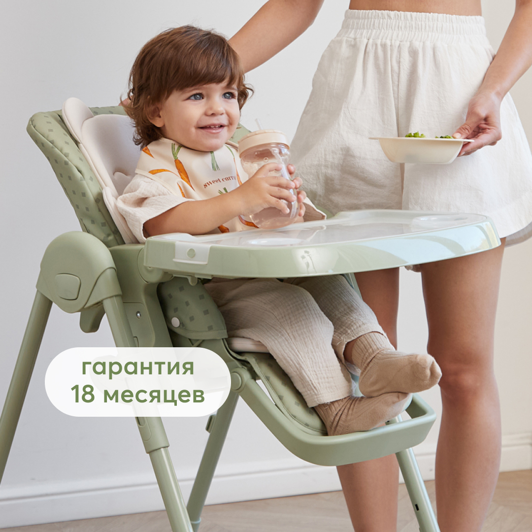 Стул для кормления Happy Baby William pro grass - фото 9