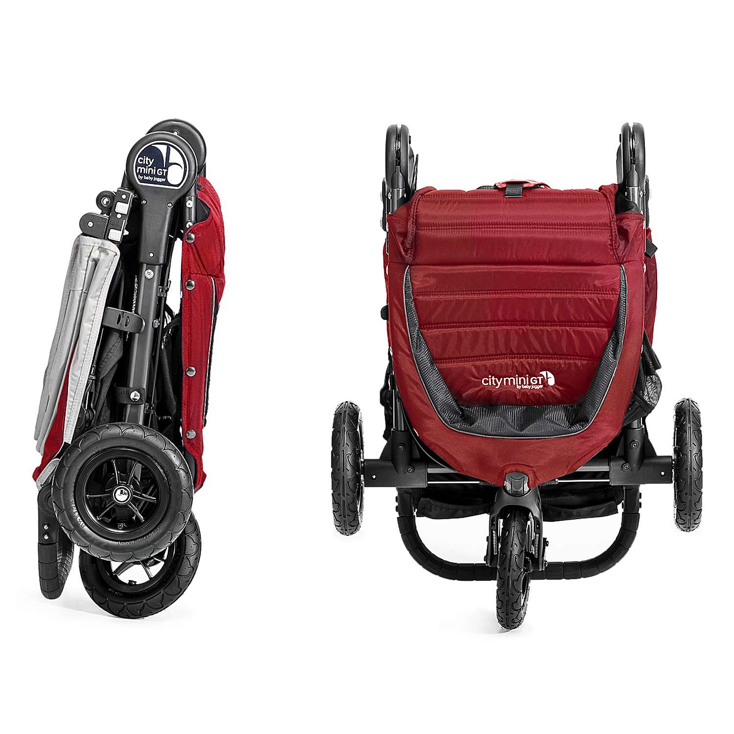 Коляска Baby Jogger City Mini GT с бампером Crimson - фото 7