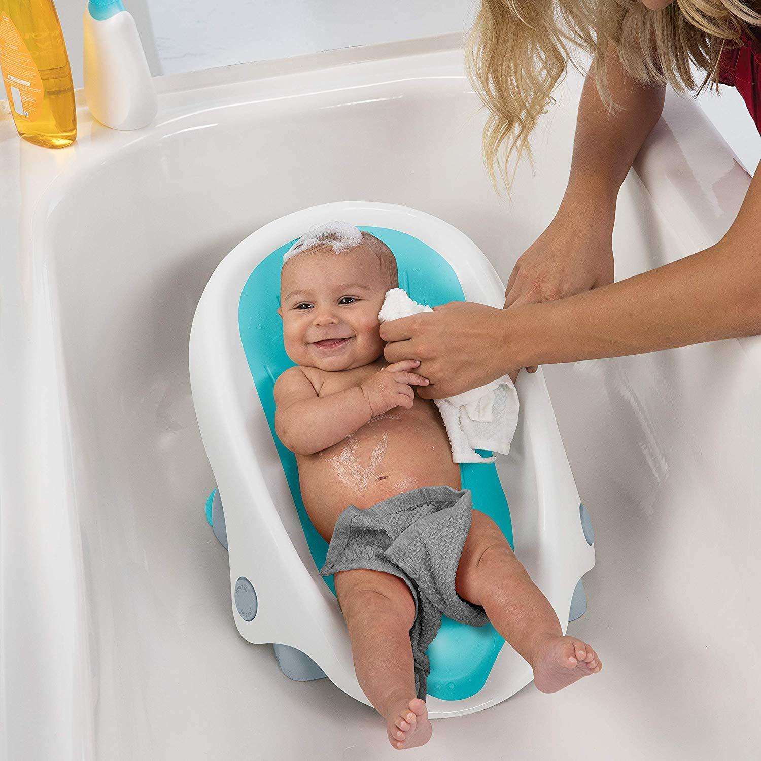 Лежак для купания Summer Infant Clean Rinse Бирюзовый - фото 9