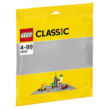 Строительная пластина LEGO Classic Серая (10701)