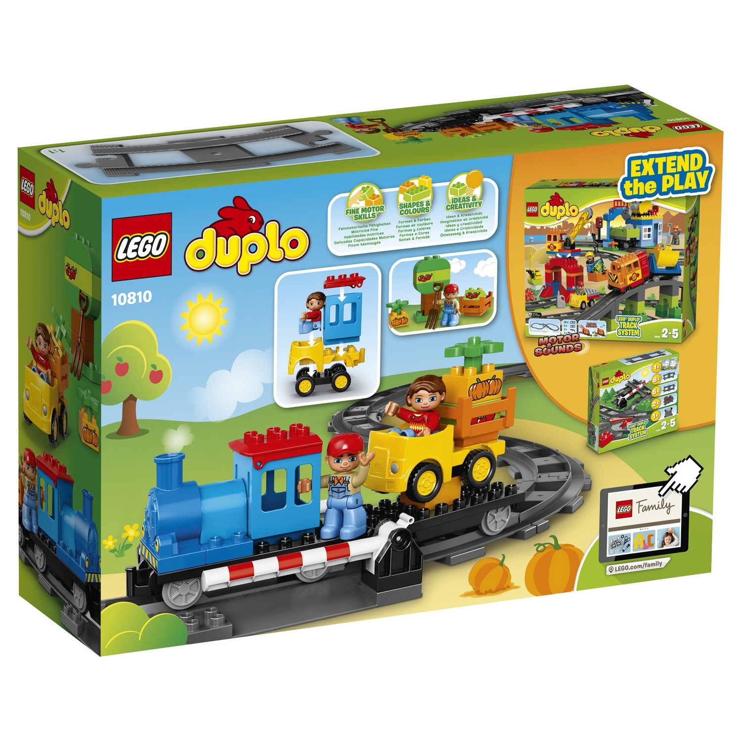 Конструктор LEGO DUPLO Town Локомотив блочный - фото 3