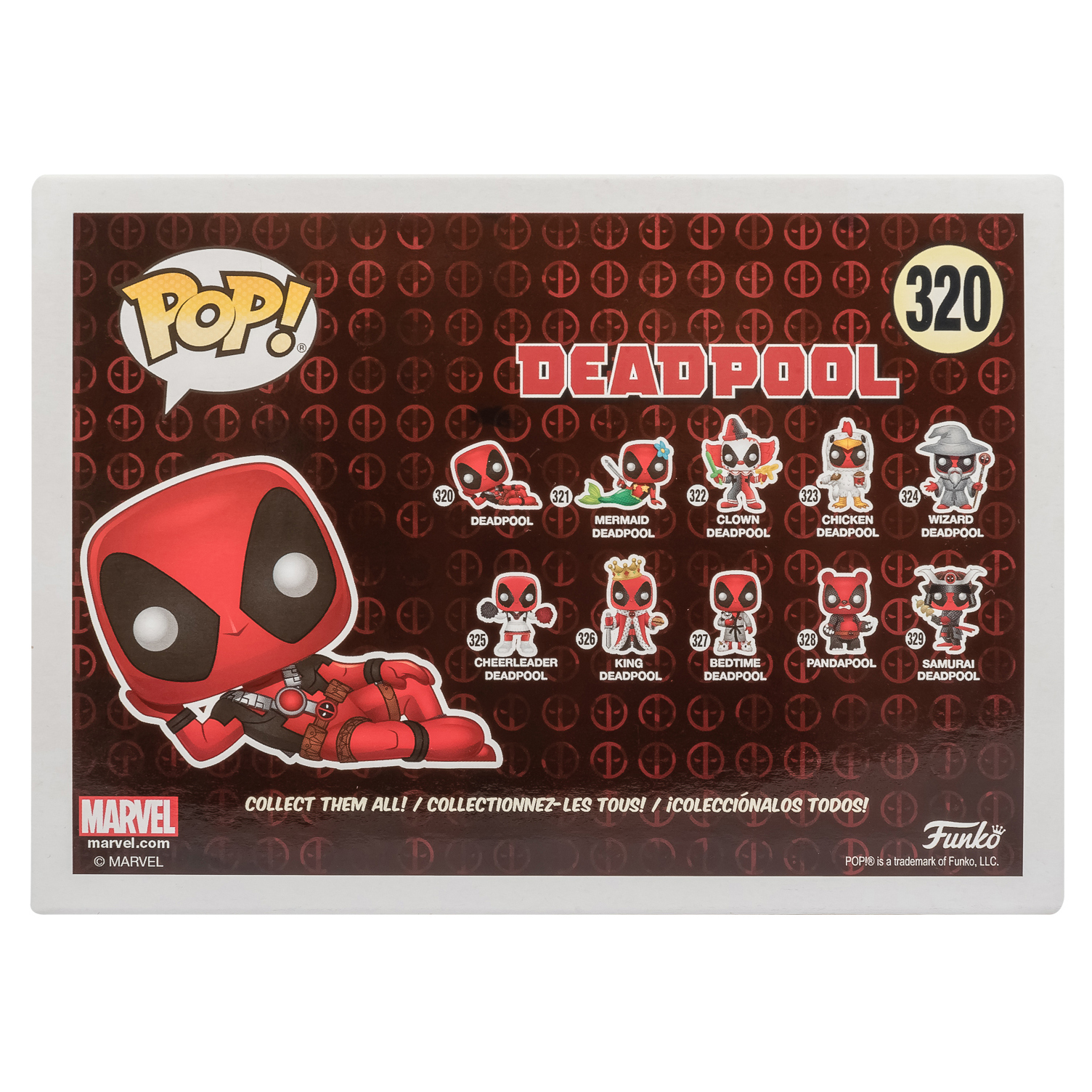 Фигурка Funko Pop bobble Marvel Deadpool - фото 3