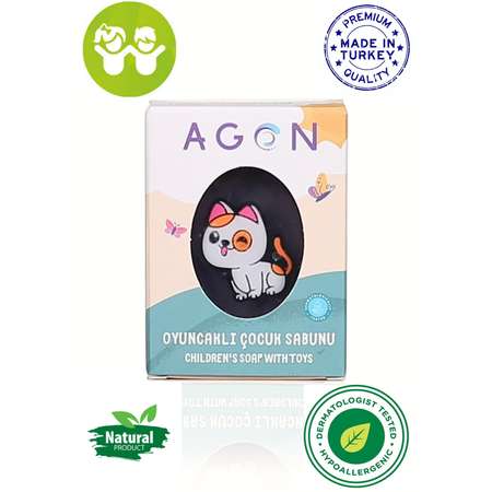 Детское мыло AGON Мыло с игрушкой внутри