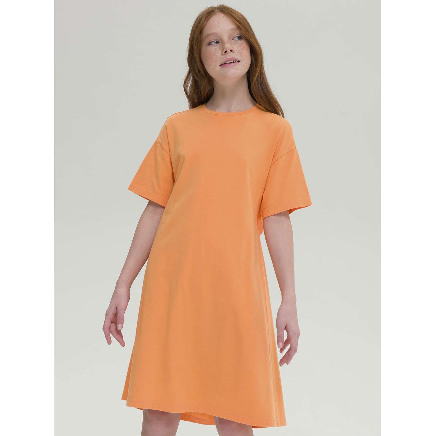Летнее платье PELICAN GFDT4317/1/Оранжевый(31) - фото 2