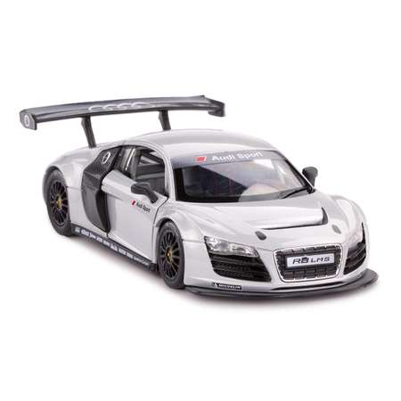 Машинка Rastar AUDI R8 1:24 серебряная