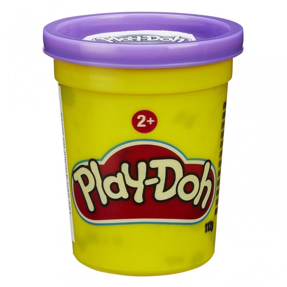 Пластилин Hasbro Play-Doh в банке фиолетовый 112 г - фото 1