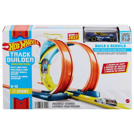 Трек Hot Wheels Разделенная петля