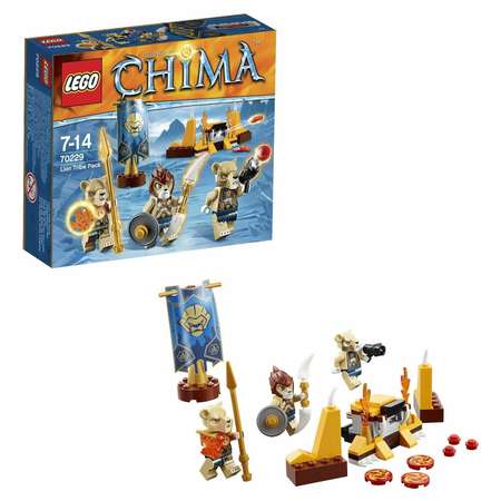 Конструктор LEGO Chima Лагерь Клана львов (70229)