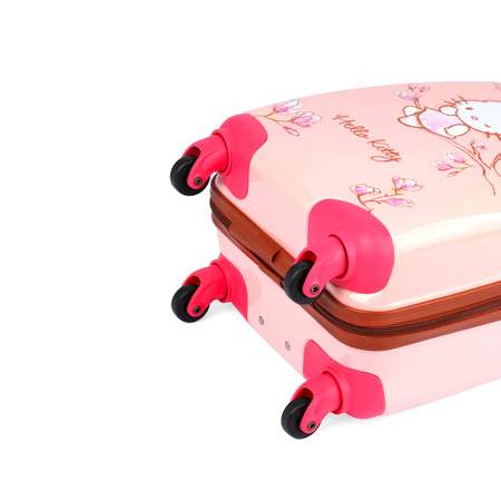 Детский чемодан BAUDET HELLO KITTY светло-розовый из поликарбоната 32 см