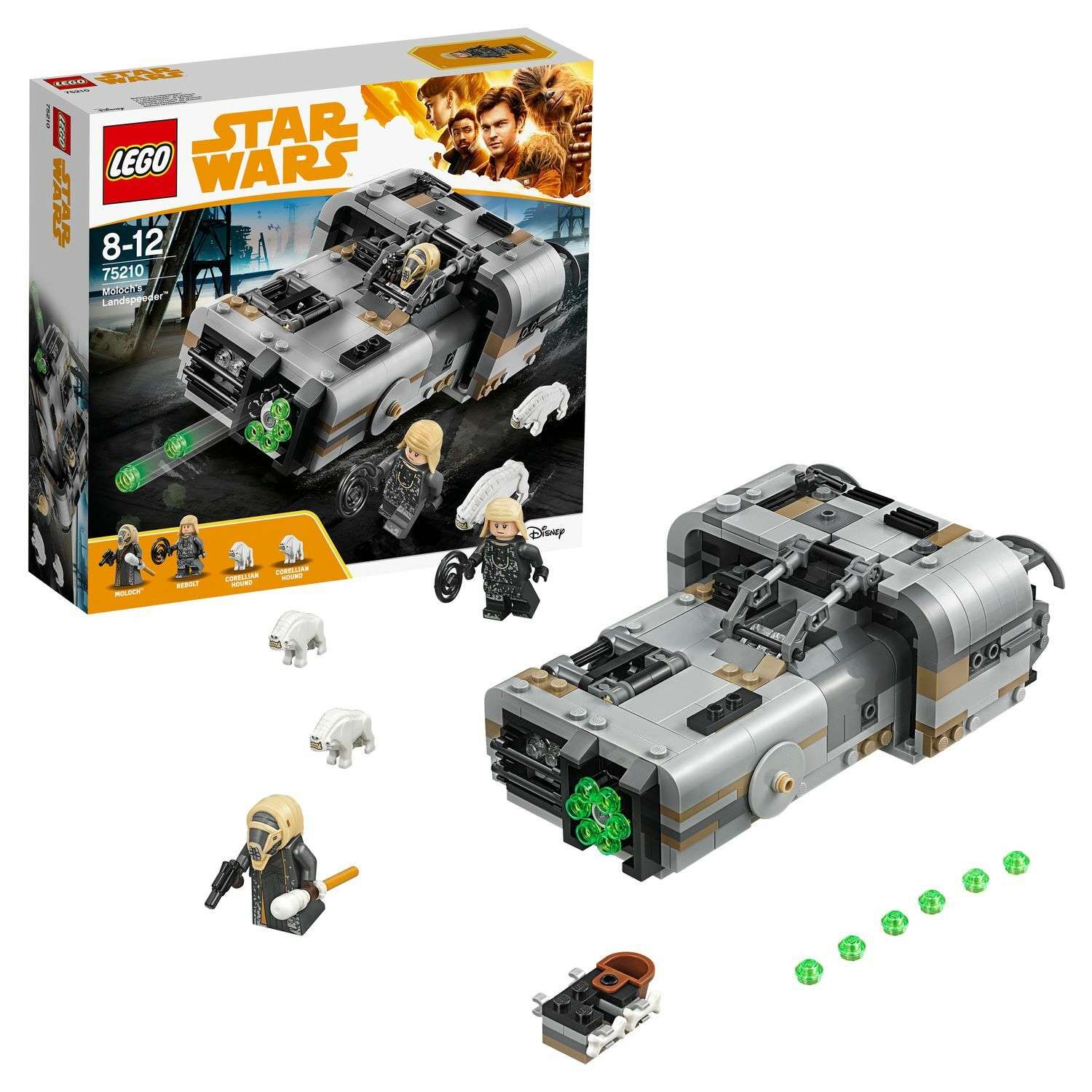 Конструктор LEGO Star Wars Спидер Молоха (75210) - фото 1