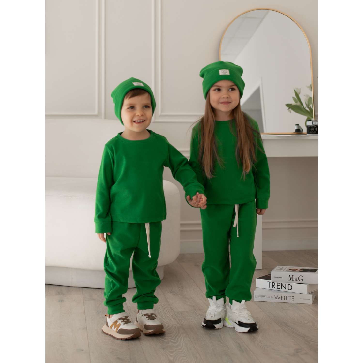 Спортивный костюм BabyDreams КЛ_1/костюм детский зеленый - фото 2