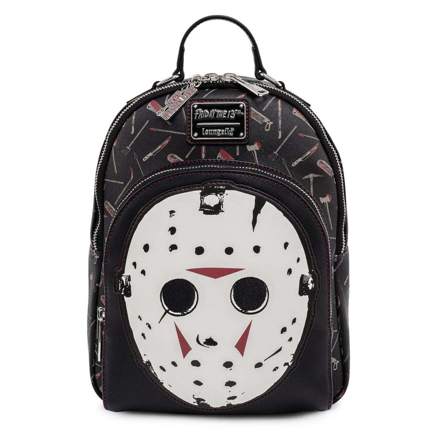 Рюкзак Funko Loungefly Friday The 13th Jason Mask Mini Backpack FRIBK0004 - фото 1