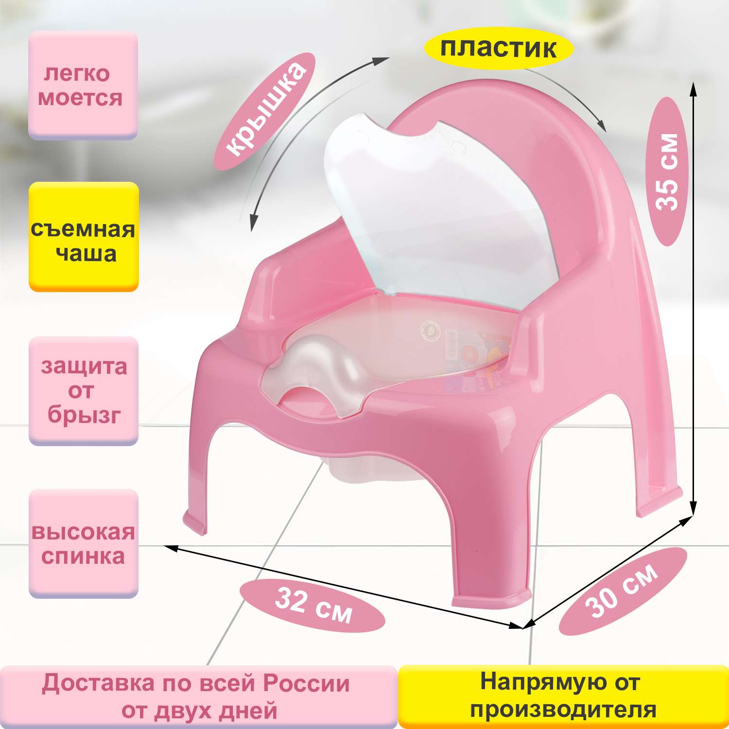 Горшок-стульчик арт05051 МИЛИХ