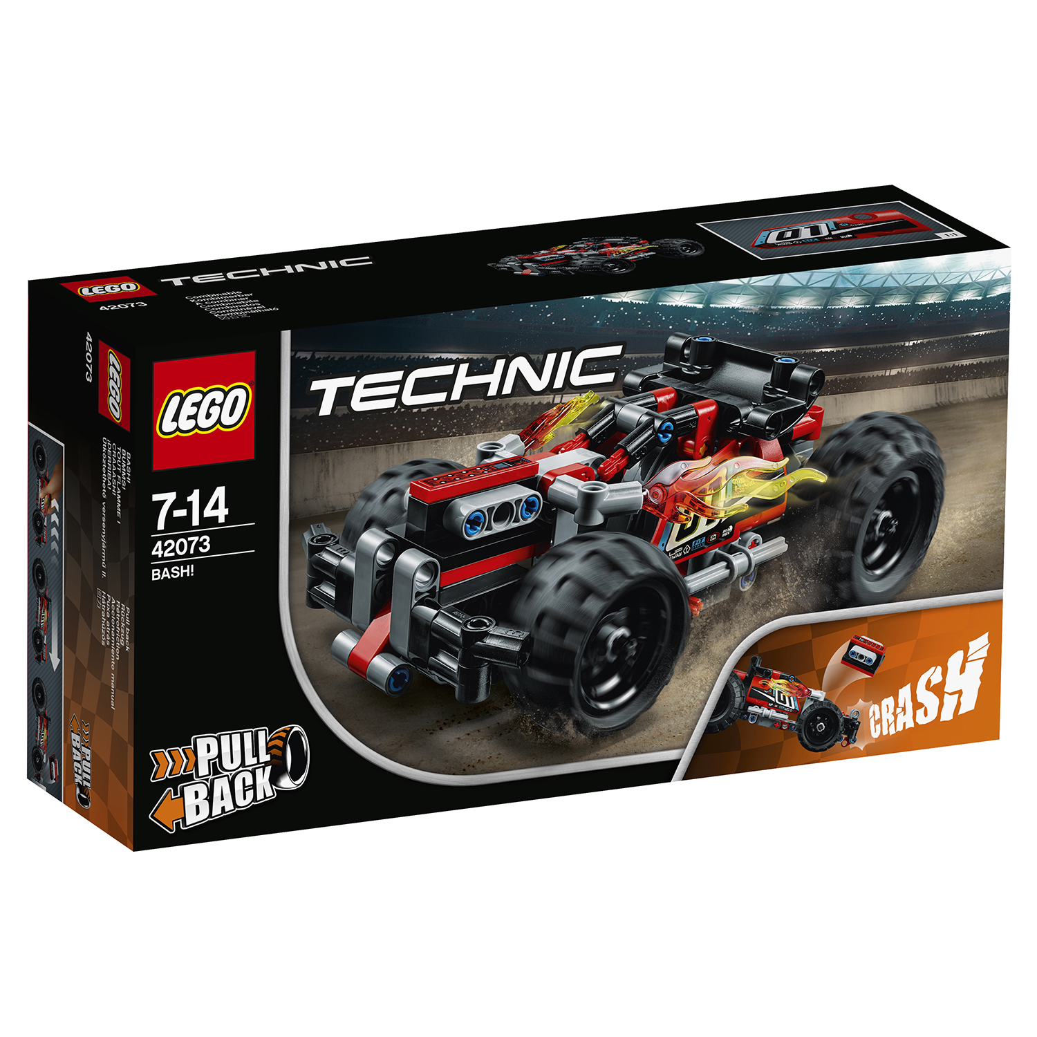 Конструктор LEGO Красный гоночный автомобиль Technic (42073) купить по цене  1499 ₽ в интернет-магазине Детский мир