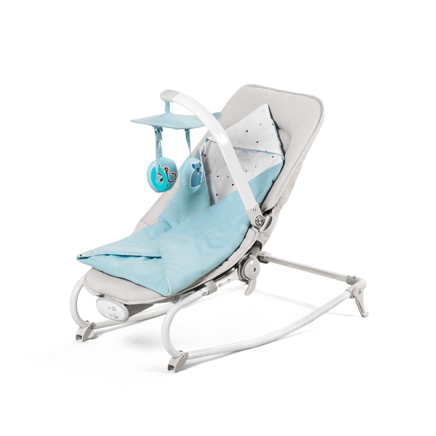 Шезлонг Kinderkraft Felio Light Blue - фото 1