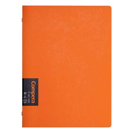 Тетрадь COMIX Compera Original A5 в линейку на кольцах 50 листов Оранжевая
