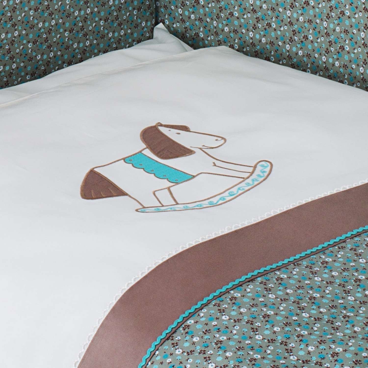 Комплект постельного белья Perina ЖИЛА-БЫЛА ЛОШАДКА для детей, 3 предмета - фото 5