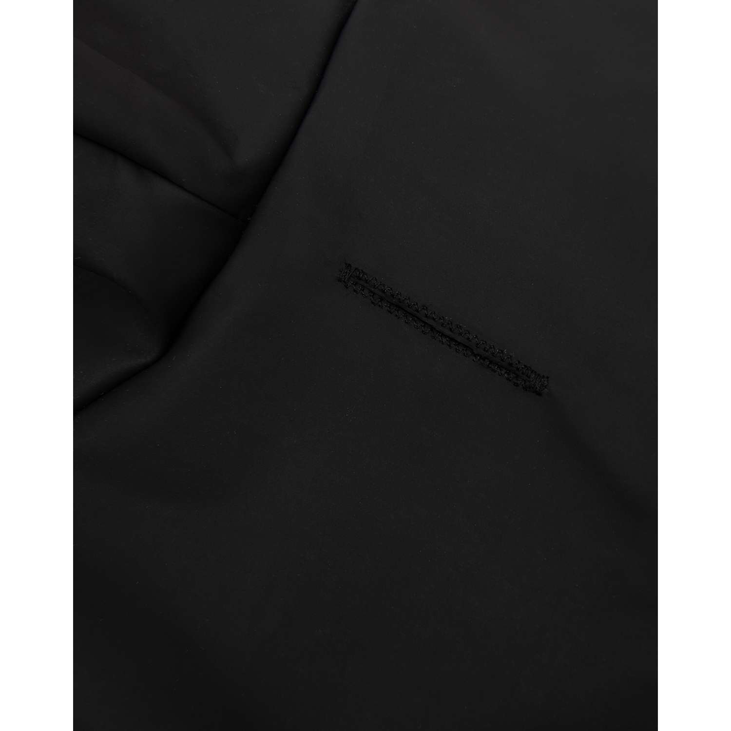 Дождевик-куртка для собак Zoozavr чёрный 40 - фото 5