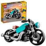 Конструктор детский LEGO Creator 3-in-1 Винтажный мотоцикл 31135