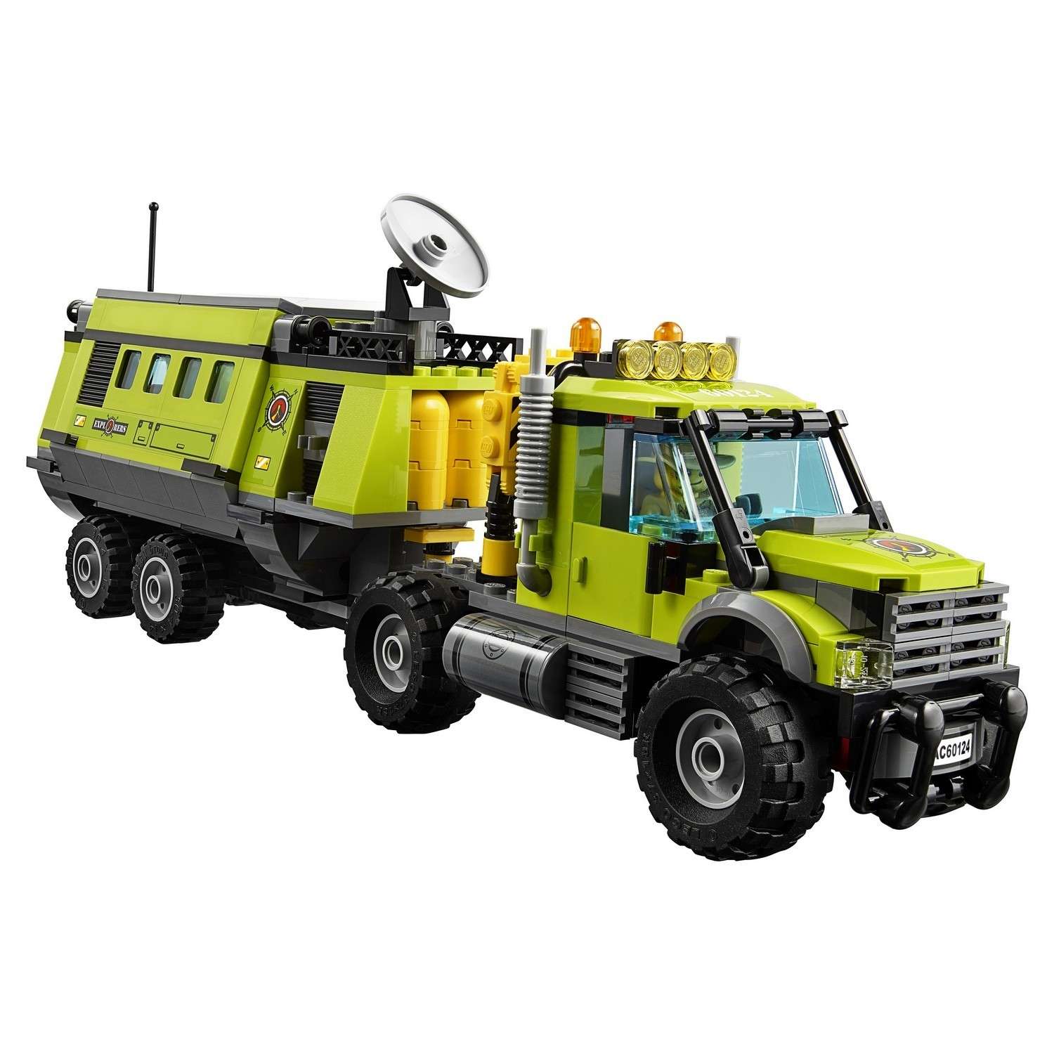 Конструктор LEGO City Volcano Explorers База исследователей вулканов (60124) - фото 11