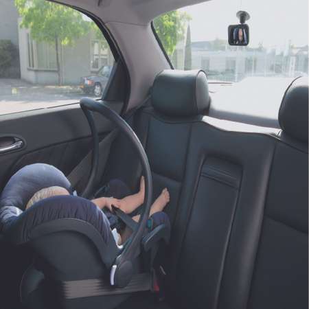Зеркало Safety 1st Автомобильное для наблюдения за ребёнком Темно-серое