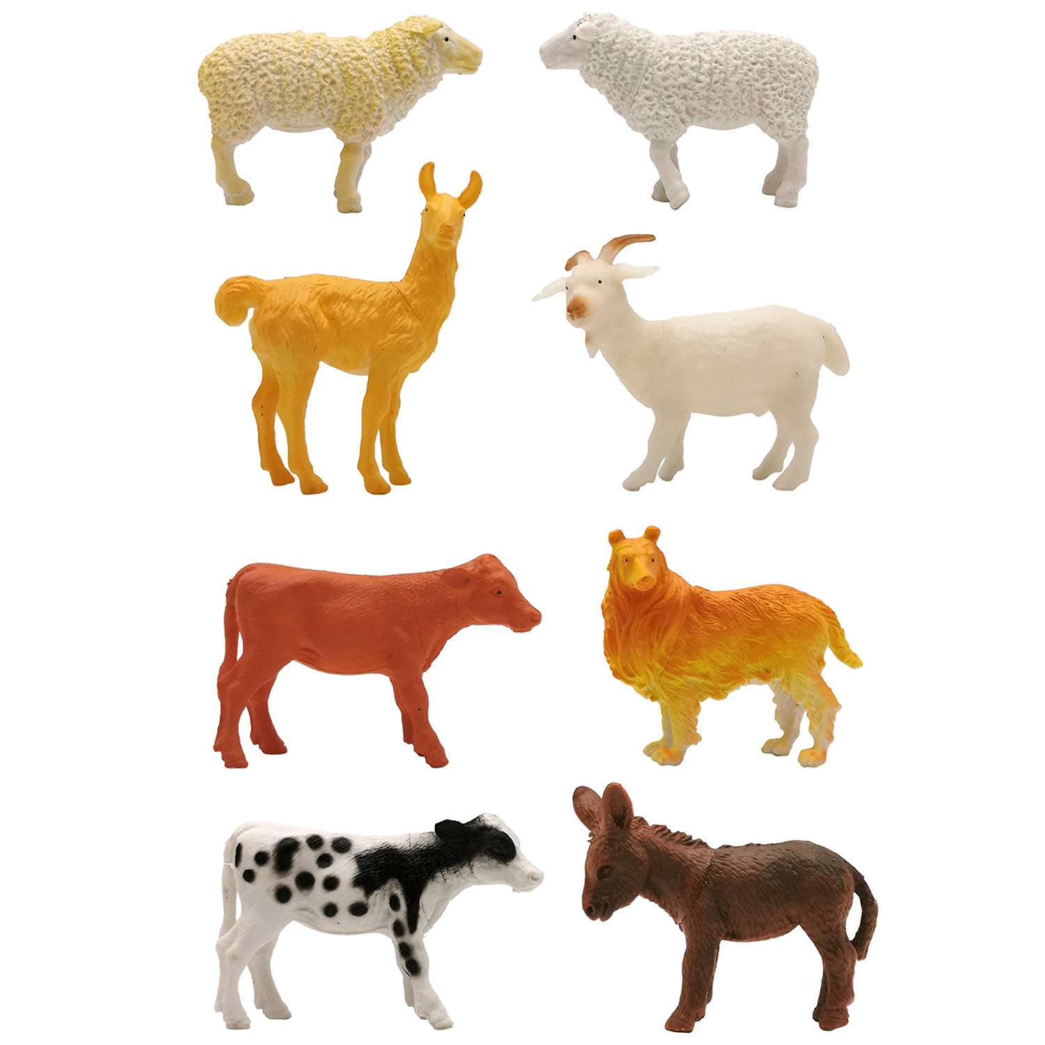 Набор фигурок S+S Домашние животные с картой обитания внутри 8 шт Zooграфия - фото 1