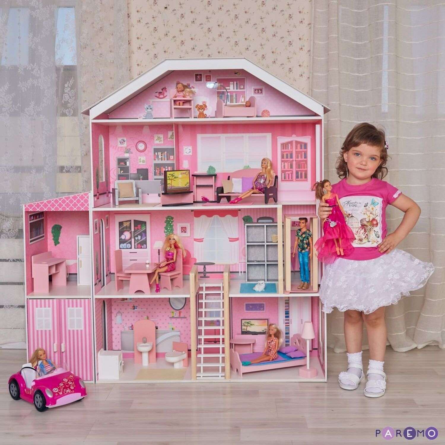 Кукольный домик Paremo Поместье Розабелла с мебелью 23 предмета PD318-20 PD318-20 - фото 1