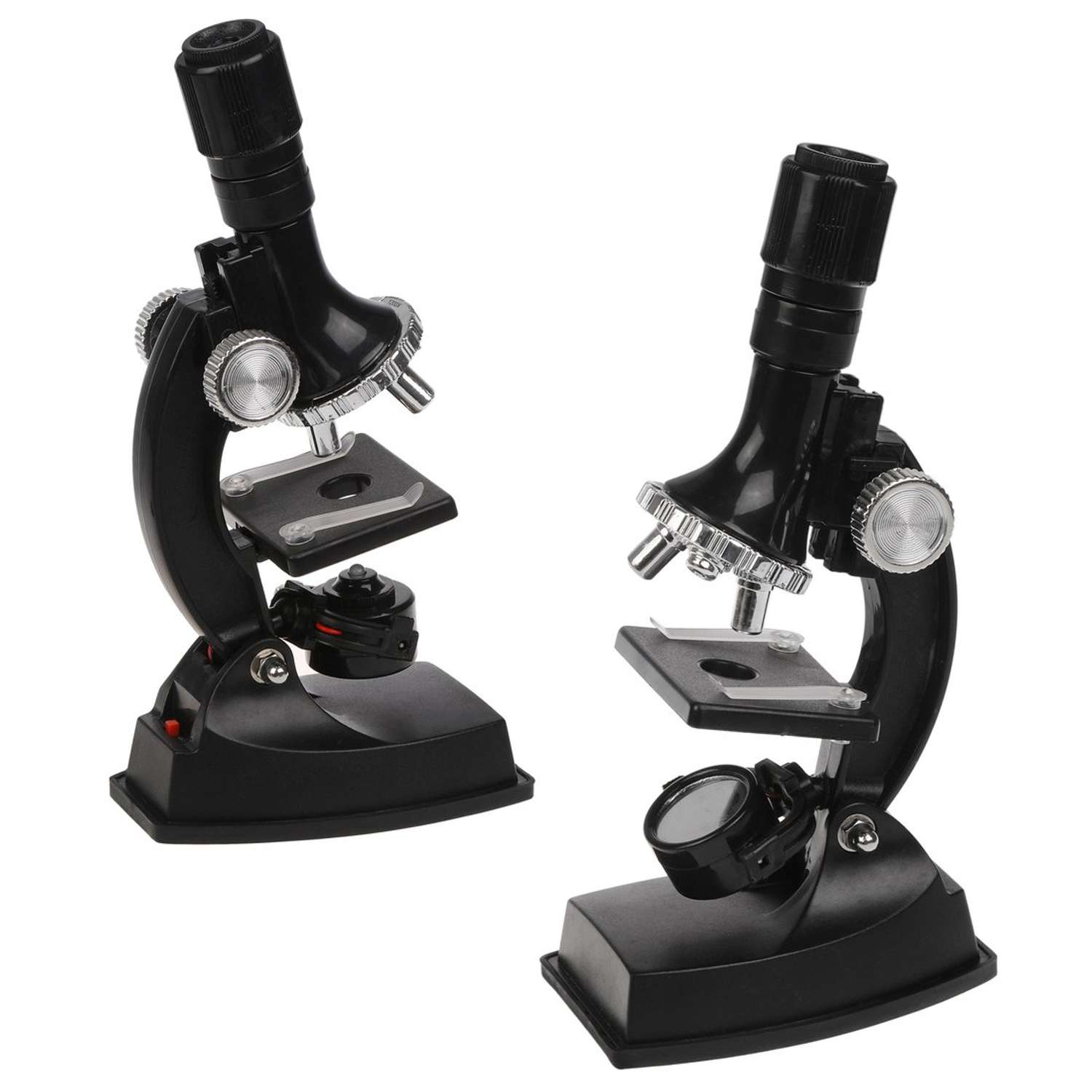 Микроскоп детский Наша Игрушка 100х увеличение 3 объектива - фото 2