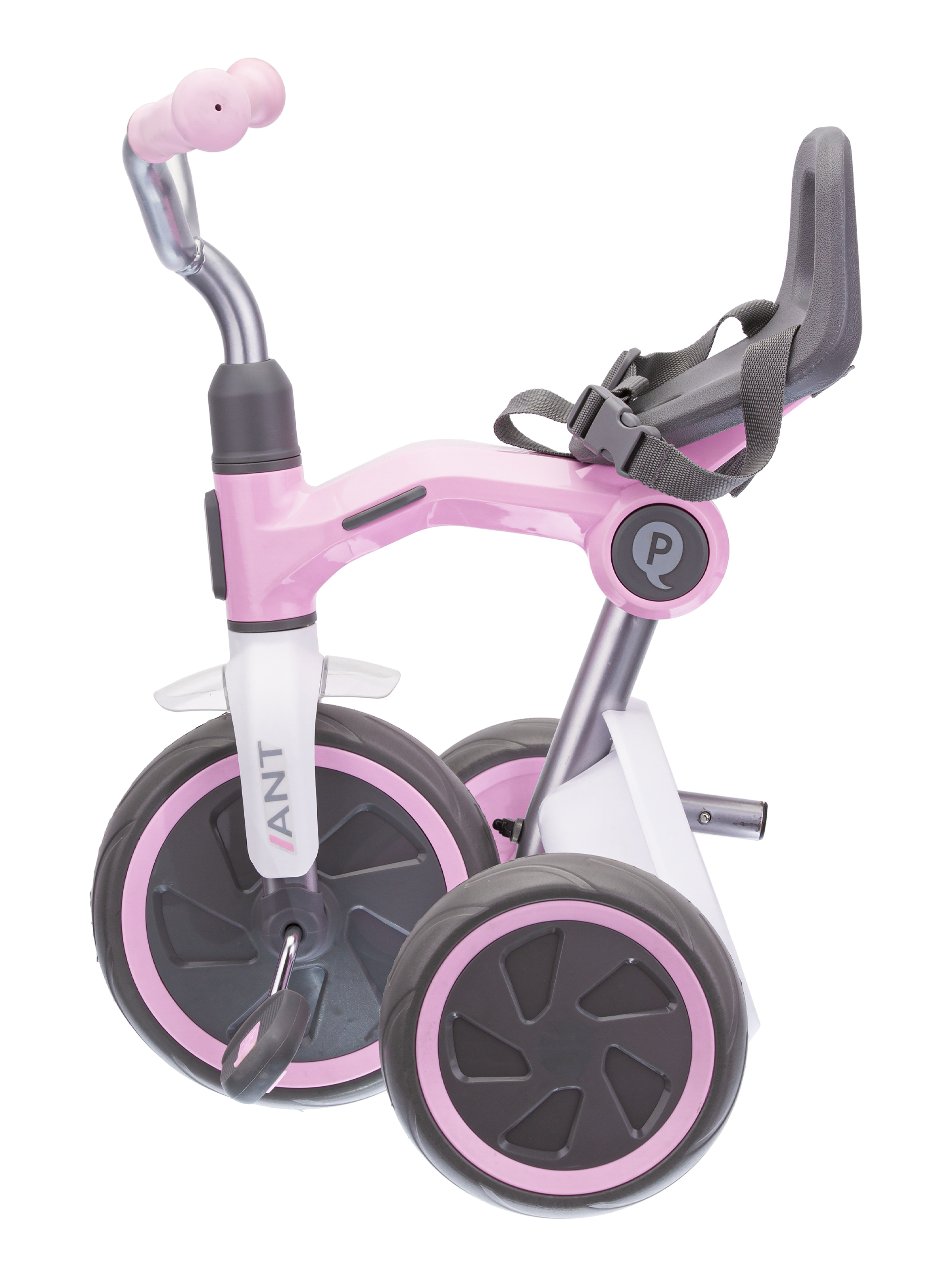 Велосипед трехколесный Q-Play розовый - фото 2