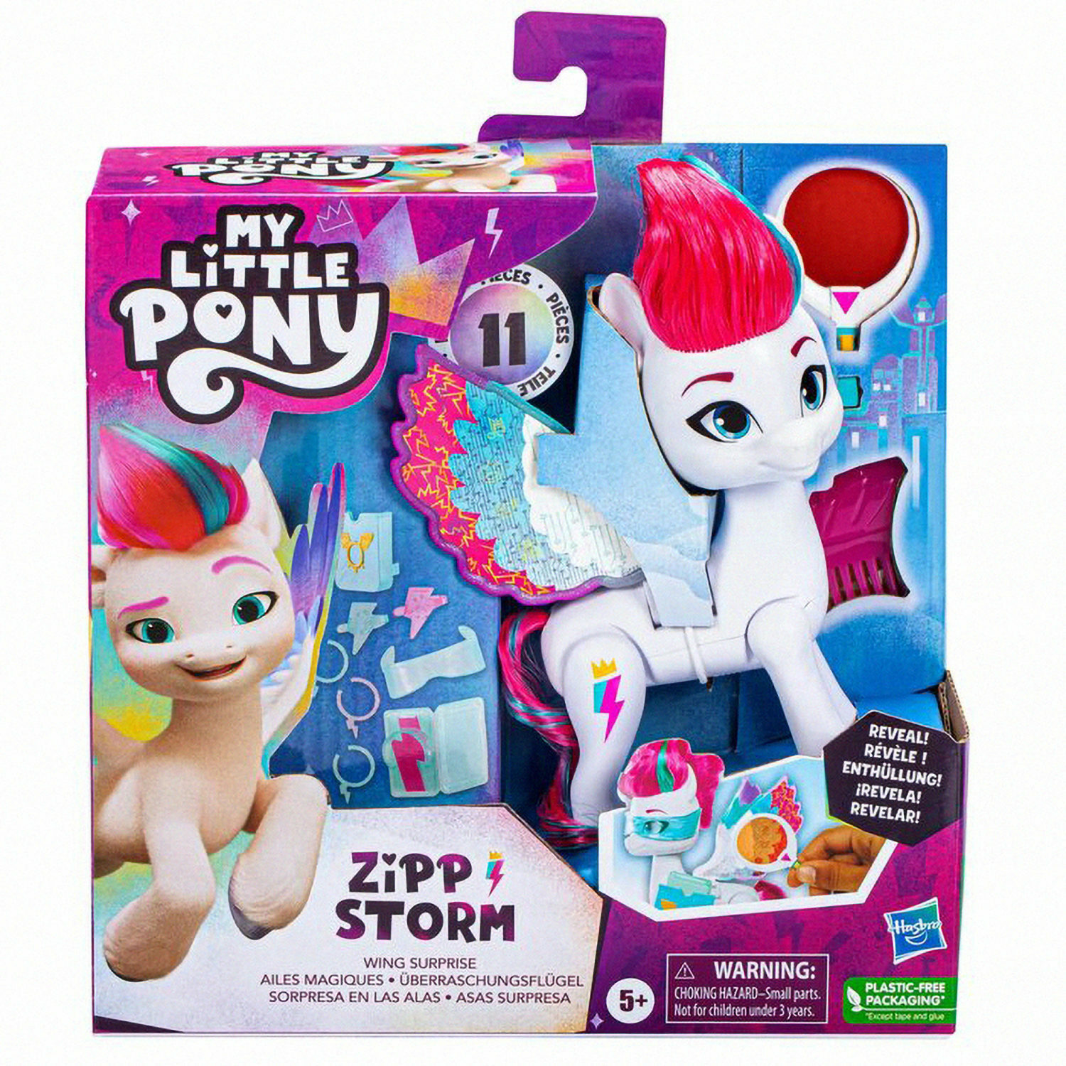 Фигурка MY LITTLE PONY Wing Surprise Zipp Storm купить по цене 4426 ₽ в  интернет-магазине Детский мир