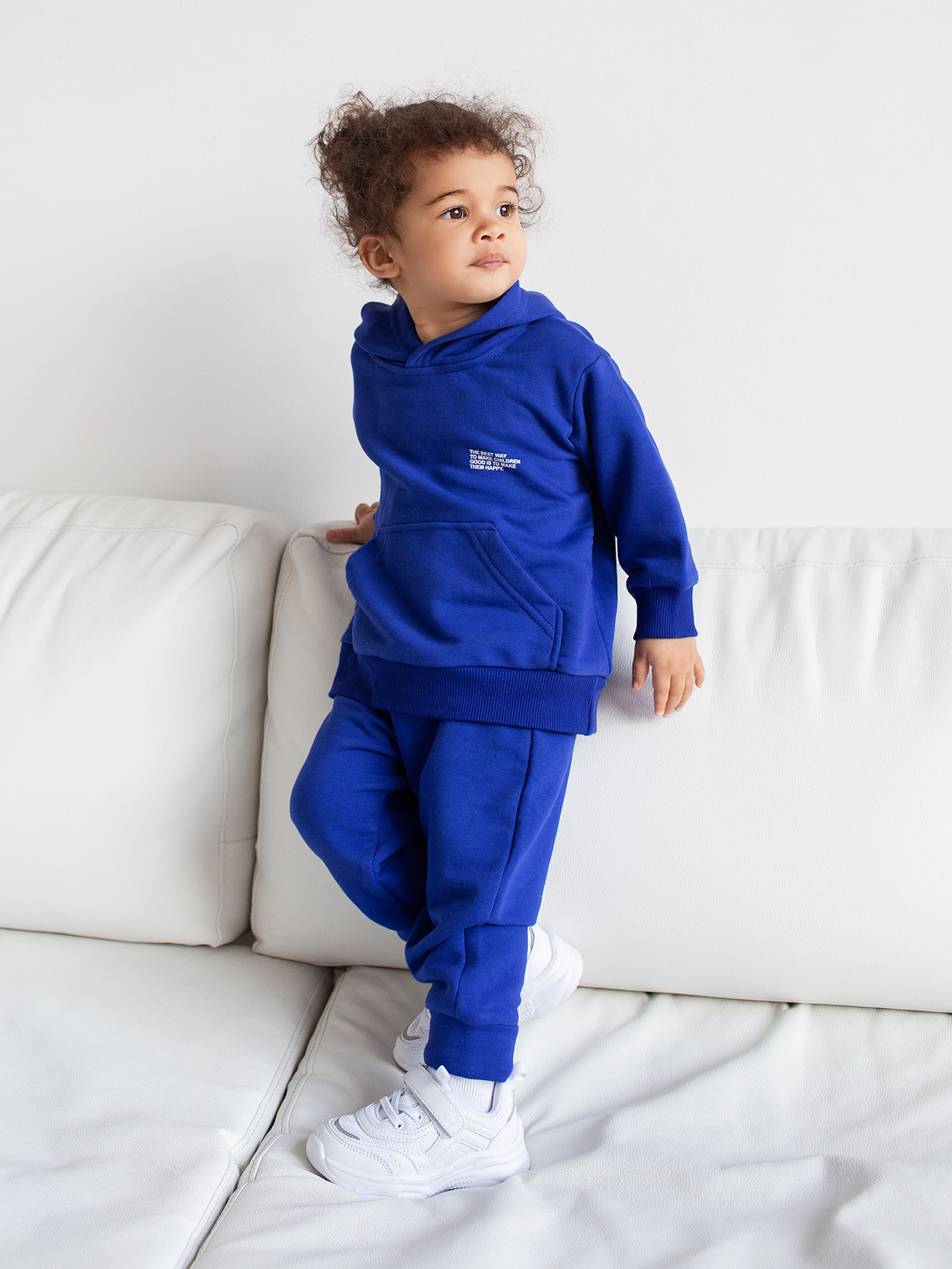 Худи и брюки Marsik Kids MK502IR/индиго - фото 1